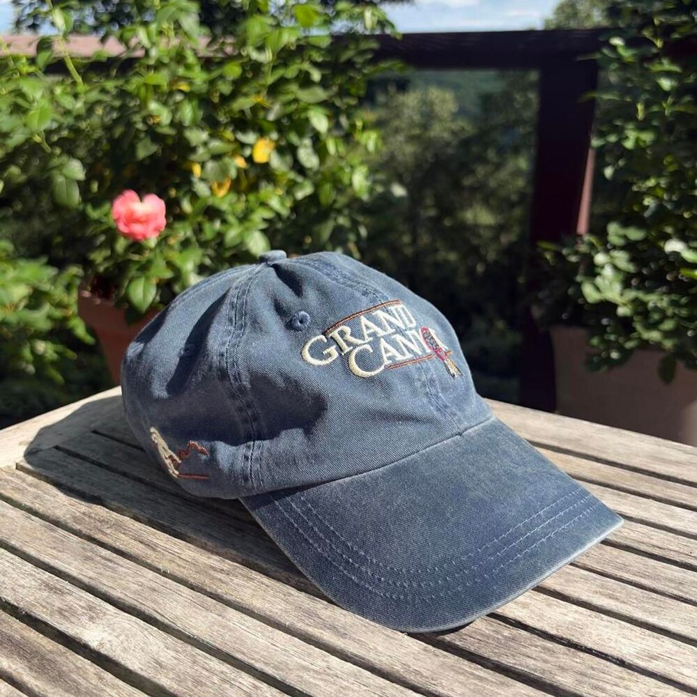 2001 Vintage Faded Blue Grand Canyon Hat - Picture 1 of 8